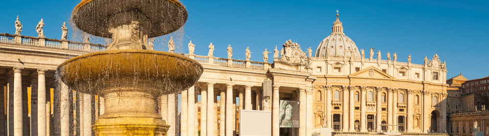 Early Vatican tour. 